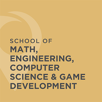 School of Math, Engineering, Computer Science and Game Development Banner with Image