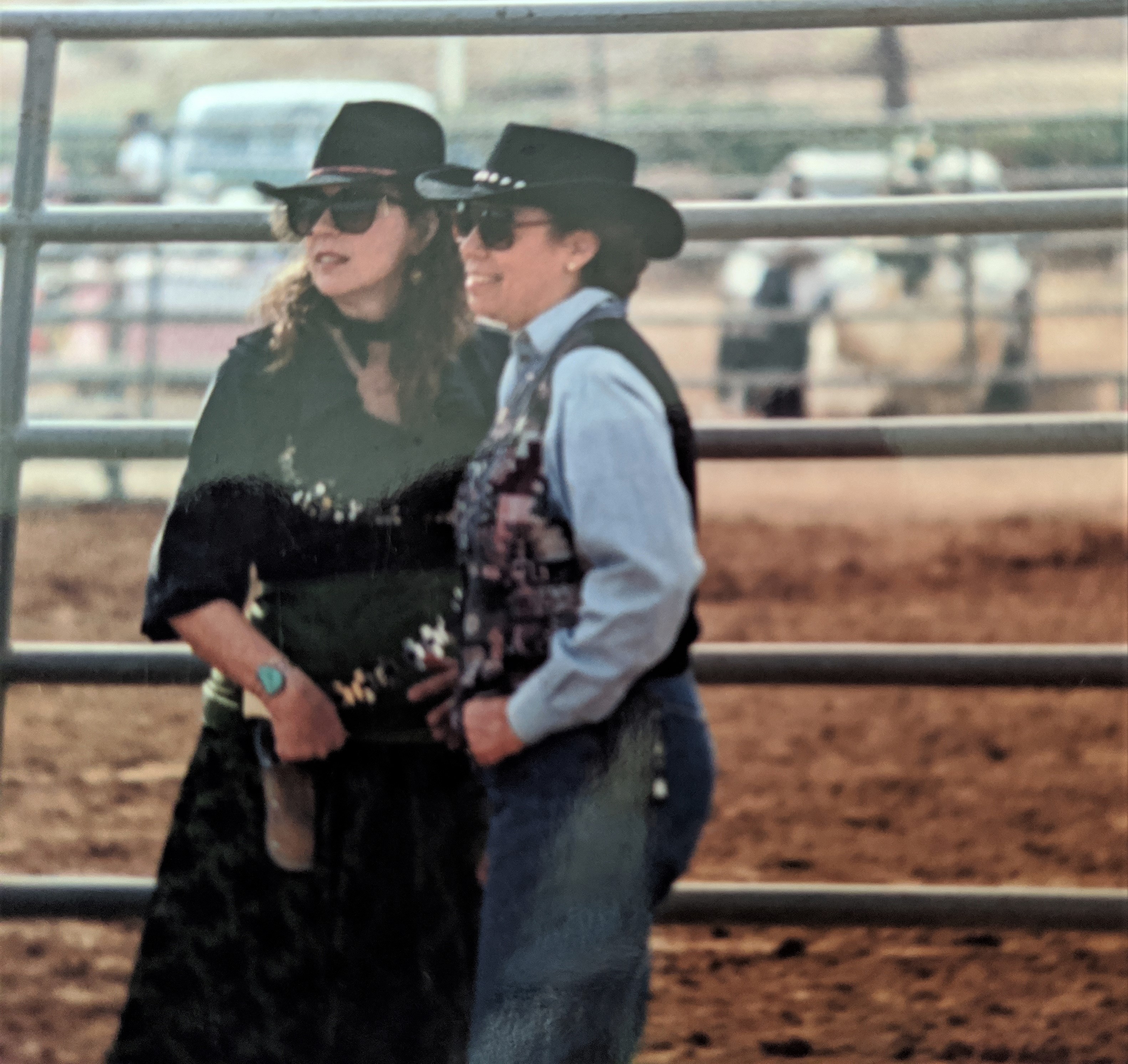 Karin Skiba and Beatriz Vasquez at Rodeo 1993
