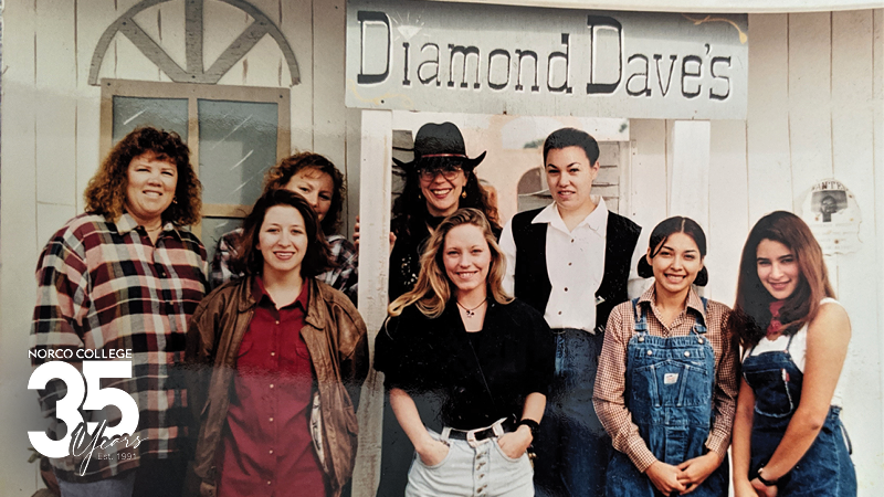 Norco College Art Club at the campus rodeo, 1993 Norco College Art Club at the campus rodeo, 1993
