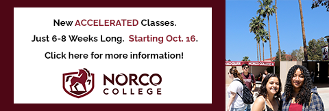 Norco College Virtual Tour button