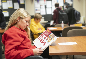 Students in the Library