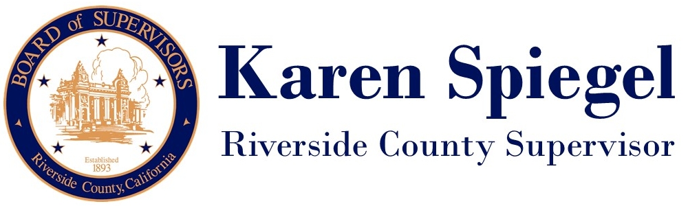 Riverside County Supervisor Karen Spiegel logo
