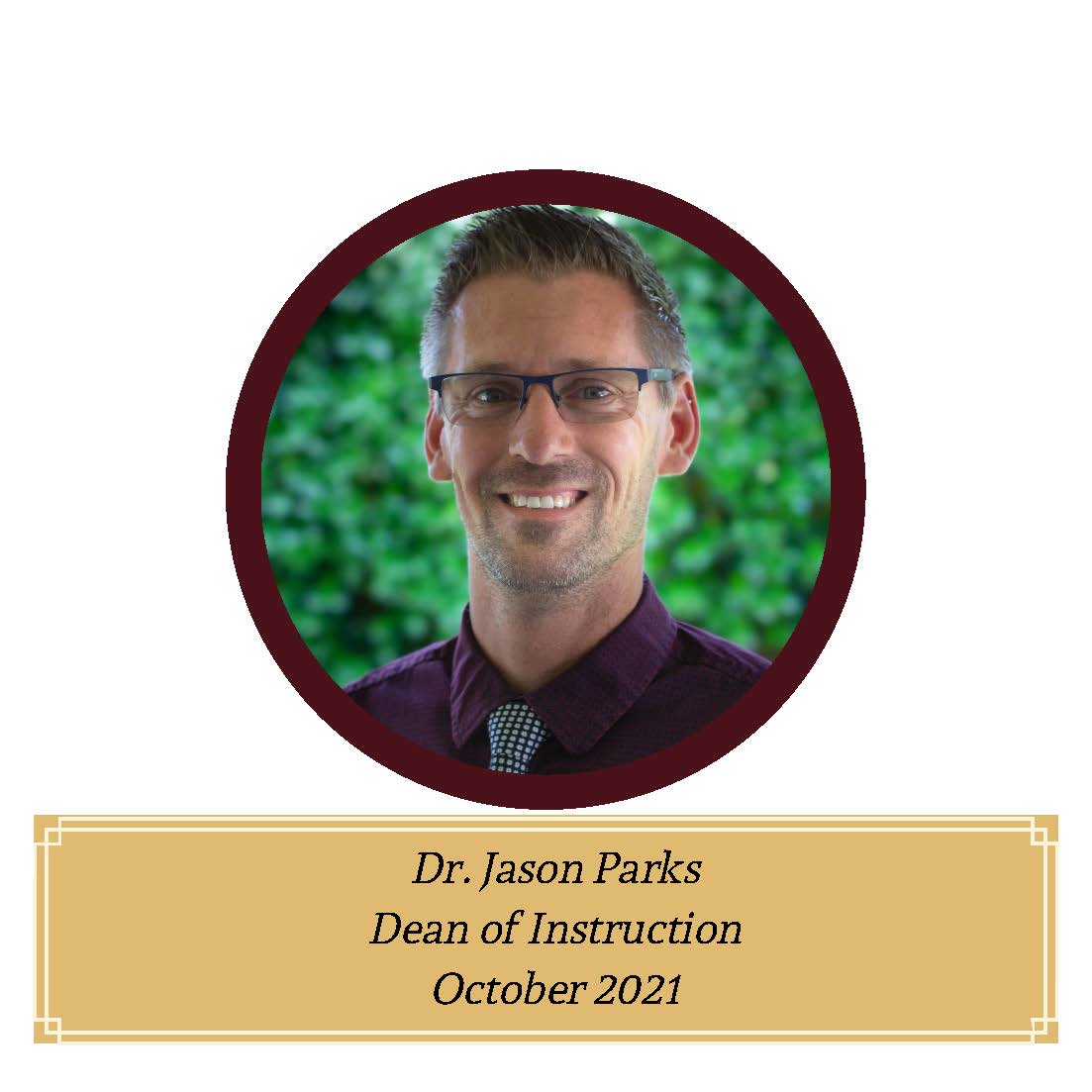 Mustang of the Month October 2021 Dr. Jason Parks