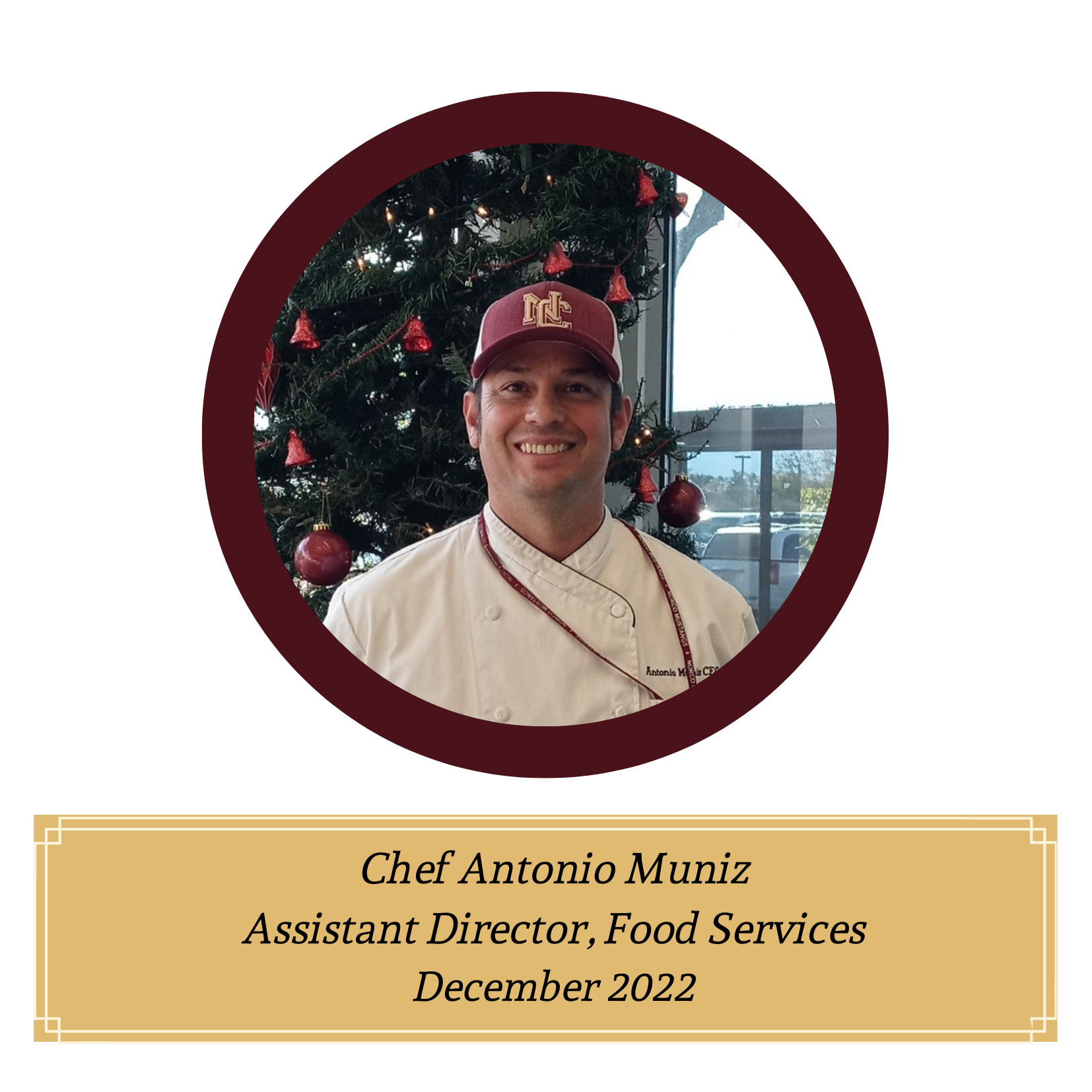 Mustang of the Month December 2022 Chef Antonio Muniz