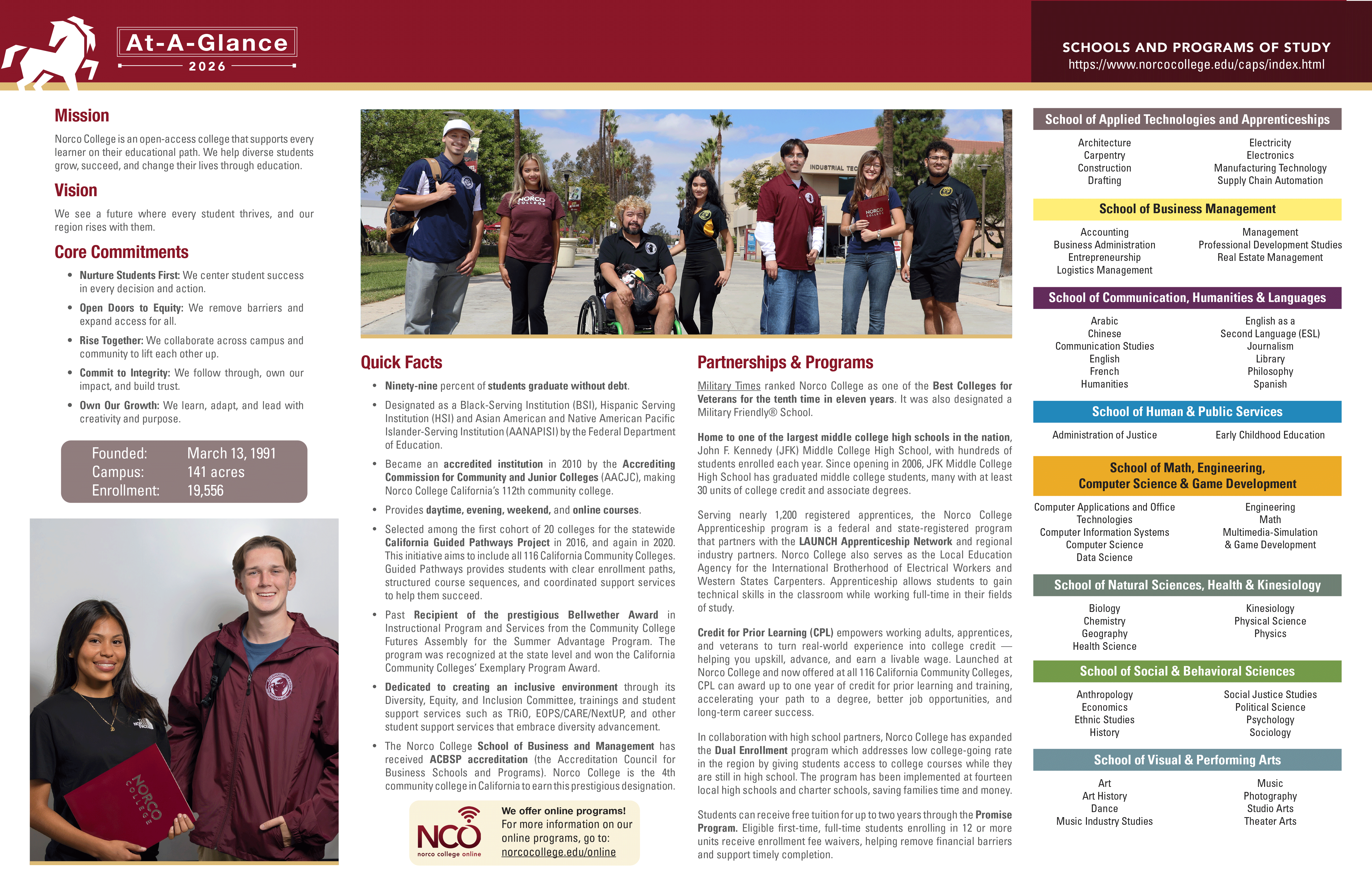 At-A-Glance 2026 Brochure page 2