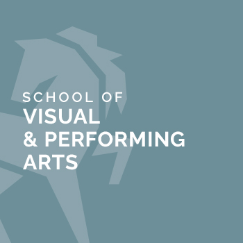 School of Visual and Performing Arts banner