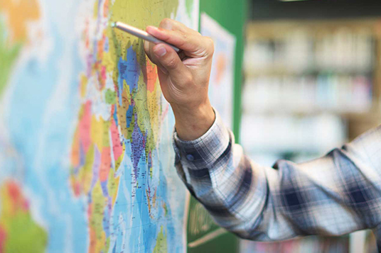 Geography program banner