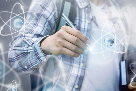 Physics program banner