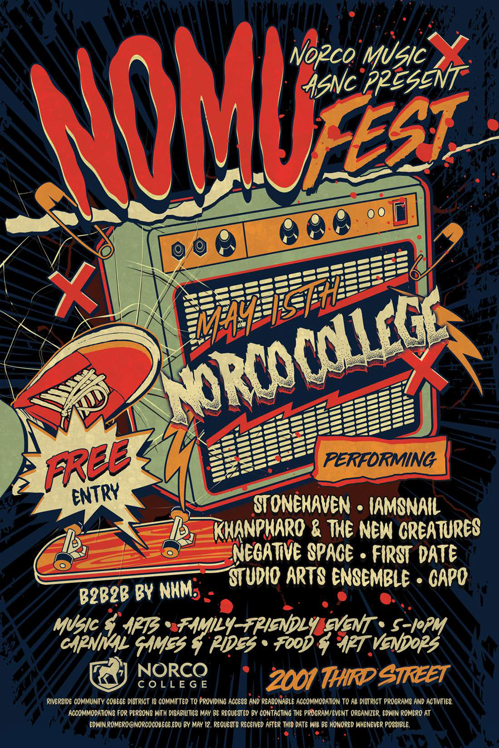 NOMU Fest 2026 flyer