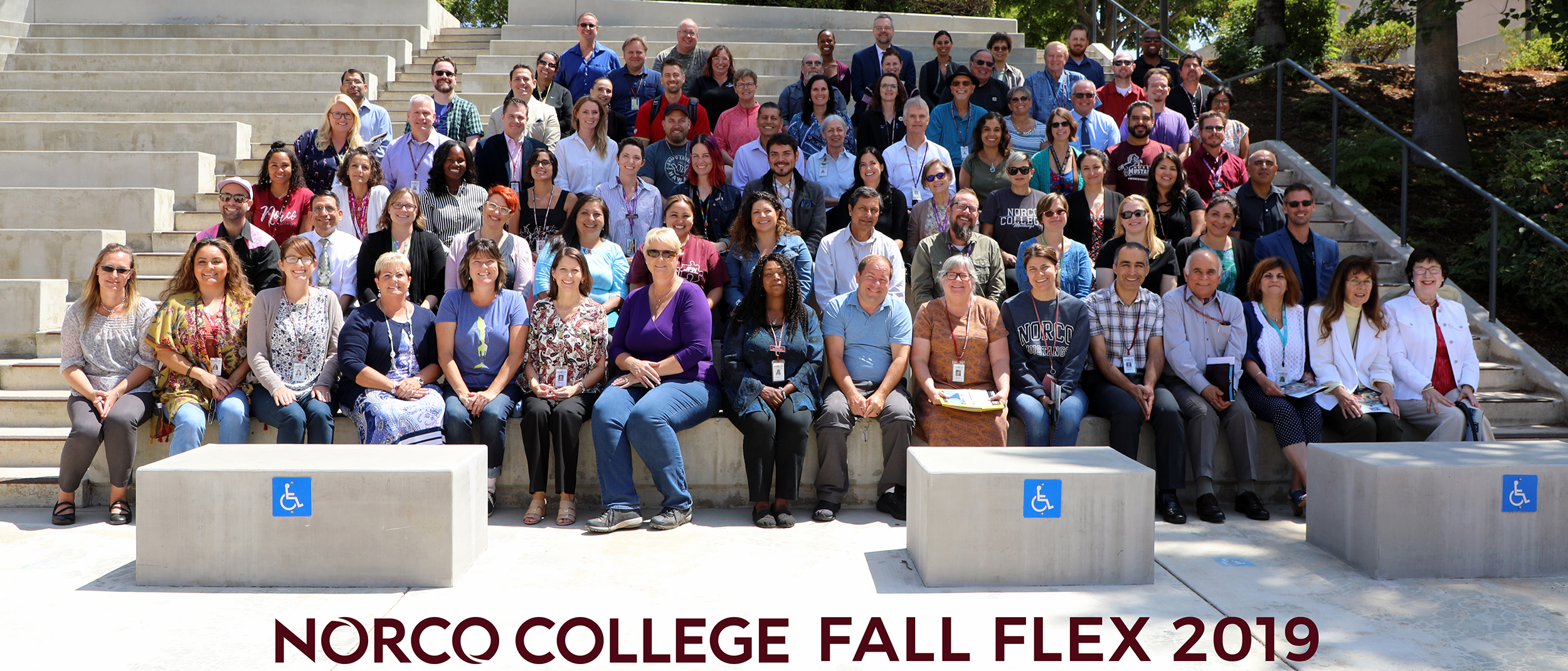 Faculty and Staff at Fall FLEX Day 2019 hero image banner