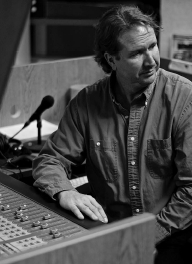 Professor Kim Kamerin in the studio