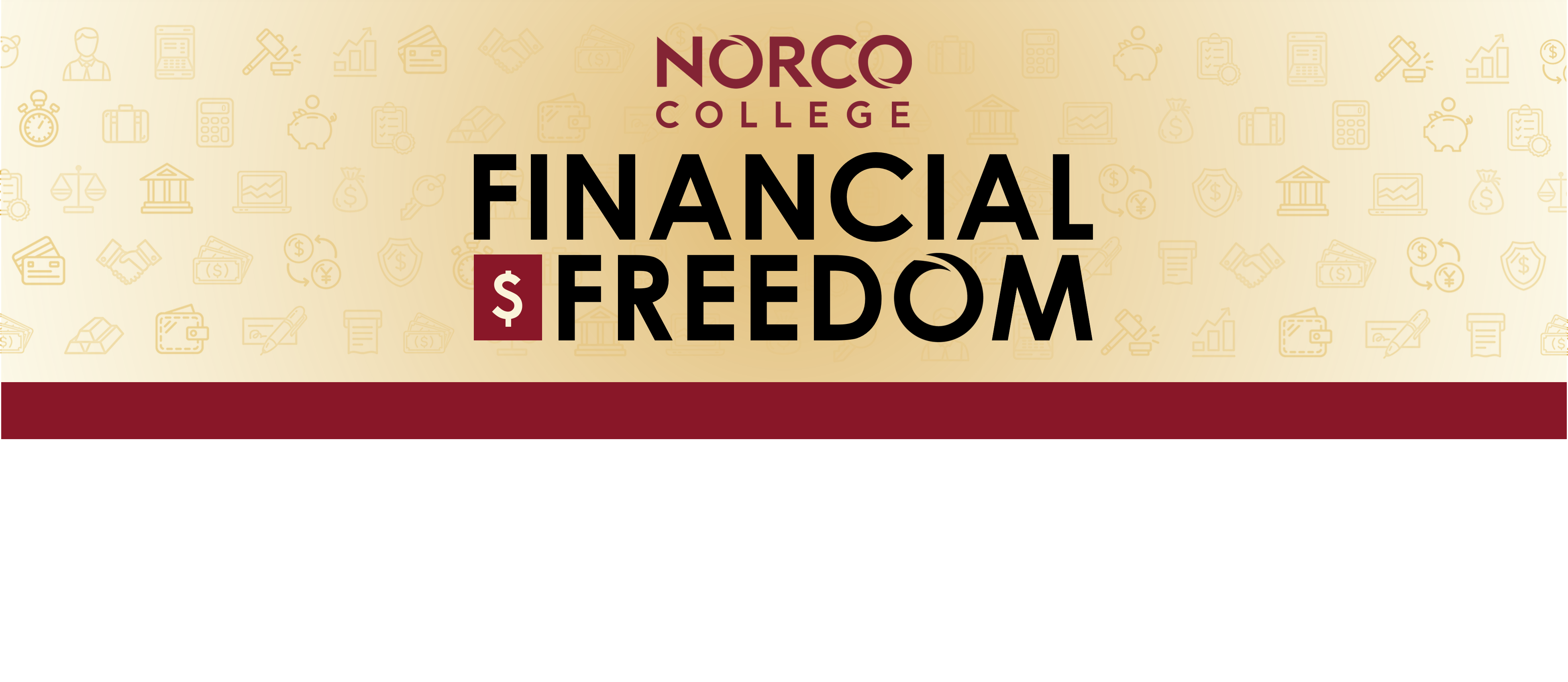 Financial Freedom main page Hero Image