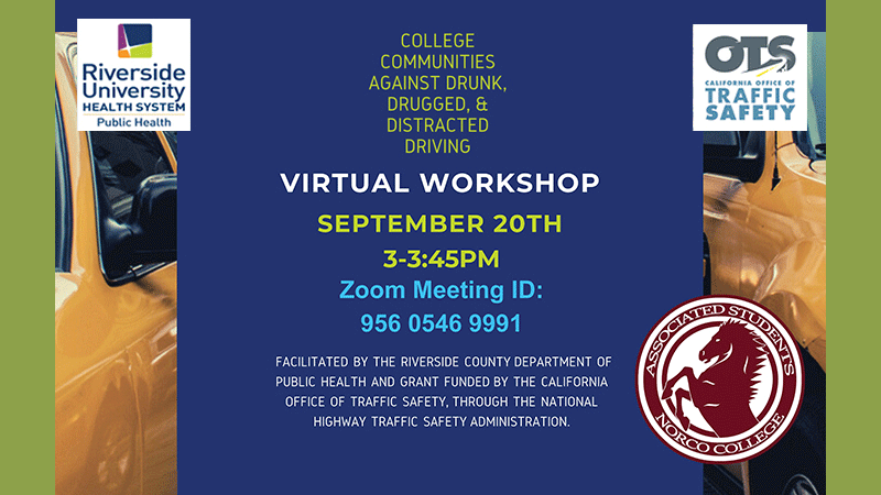 College Communities Against Drunk, Drugged & Distracted Driving