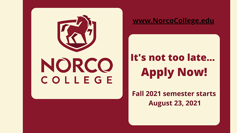 It's Not Too Late... Apply Now!