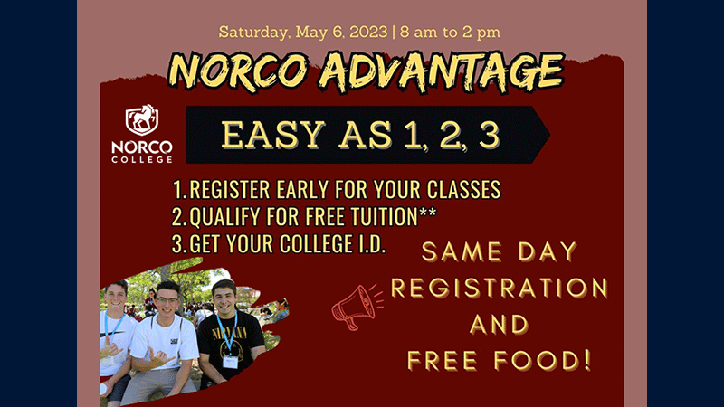 Norco Advantage for First-Time College Students