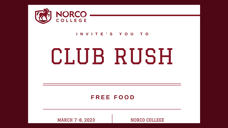 Spring 2023 Club Rush
