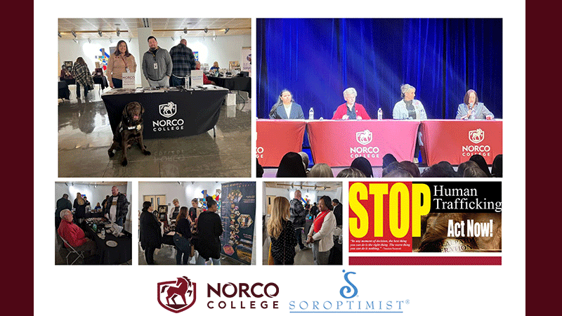 Stop Human Trafficking Forum at Norco College on Thursday January 18, 2024 featured image