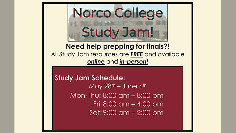 Spring 2024: Finals Study Jam