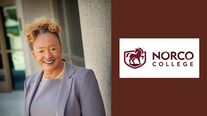 First President of Norco College Dr. Brenda Davis
