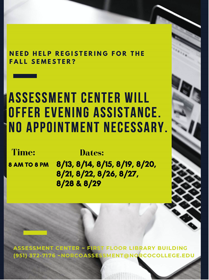 Assistance for Registering