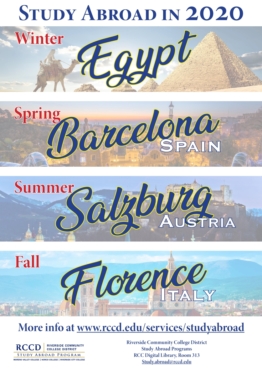 Study Abroad Poster 2020 Study Abroad Poster 2020