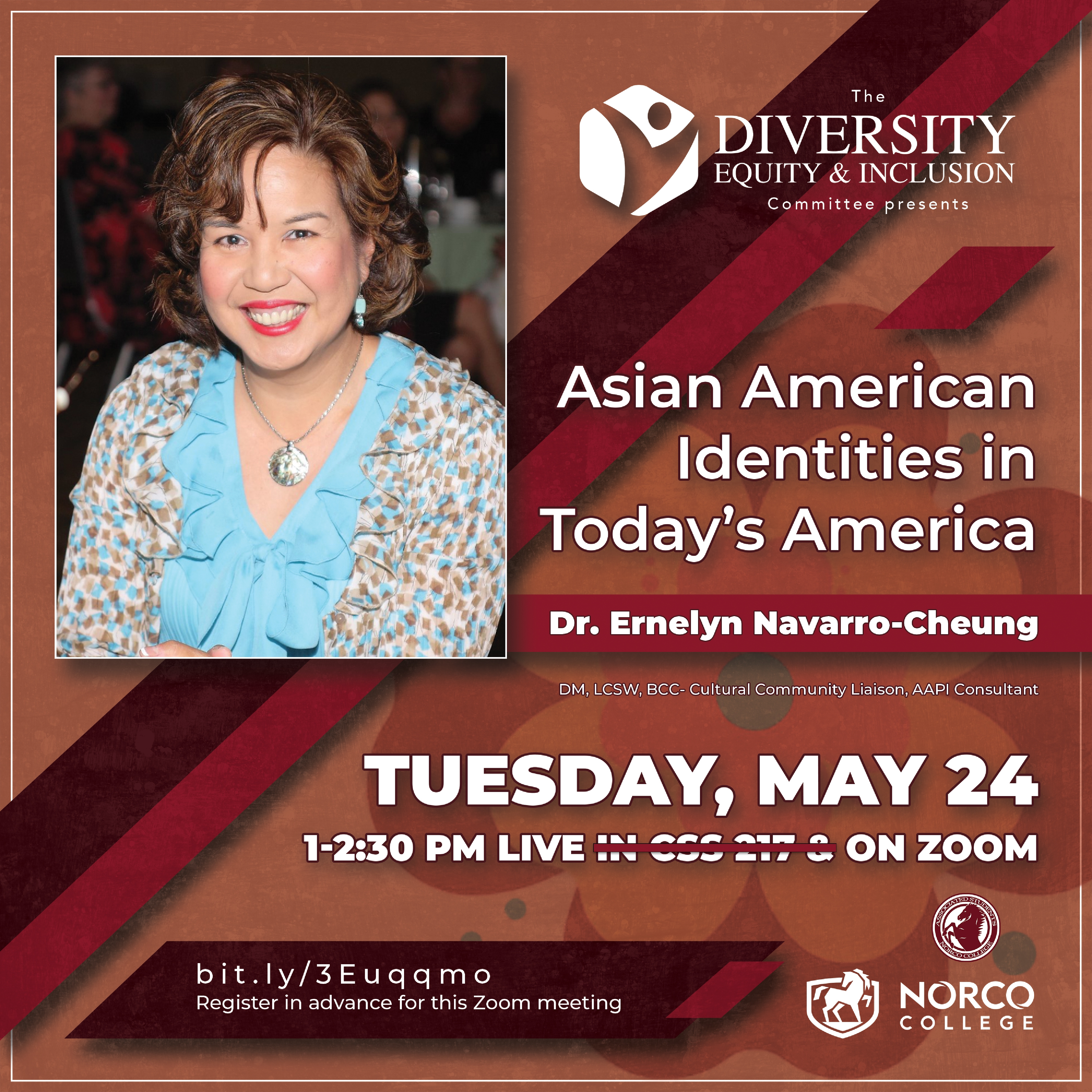 AAPI hertiage month speaker flyer