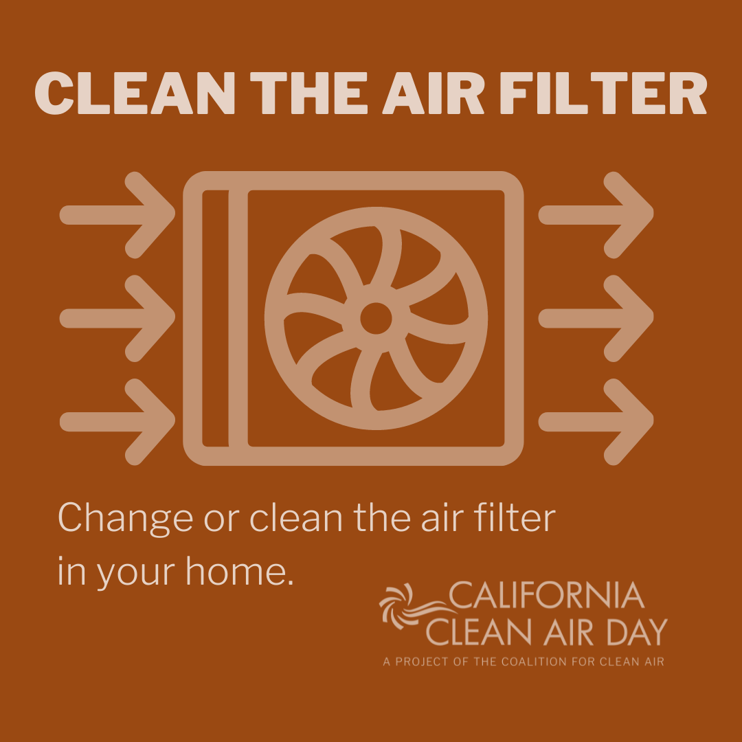 California Clean Air Day Air Filter flyer California Clean Air Day Air Filter flyer