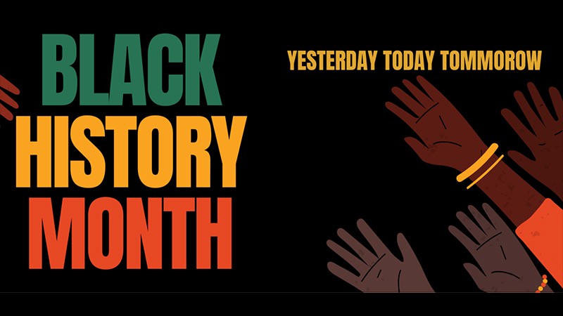 Black History Month 2022 banner