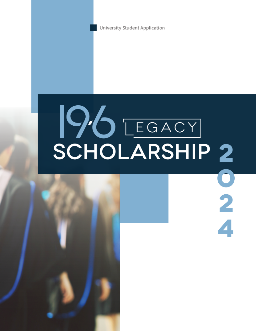 19-6 Legacy Scholarship University Student Application 19-6 Legacy Scholarship University Student Application