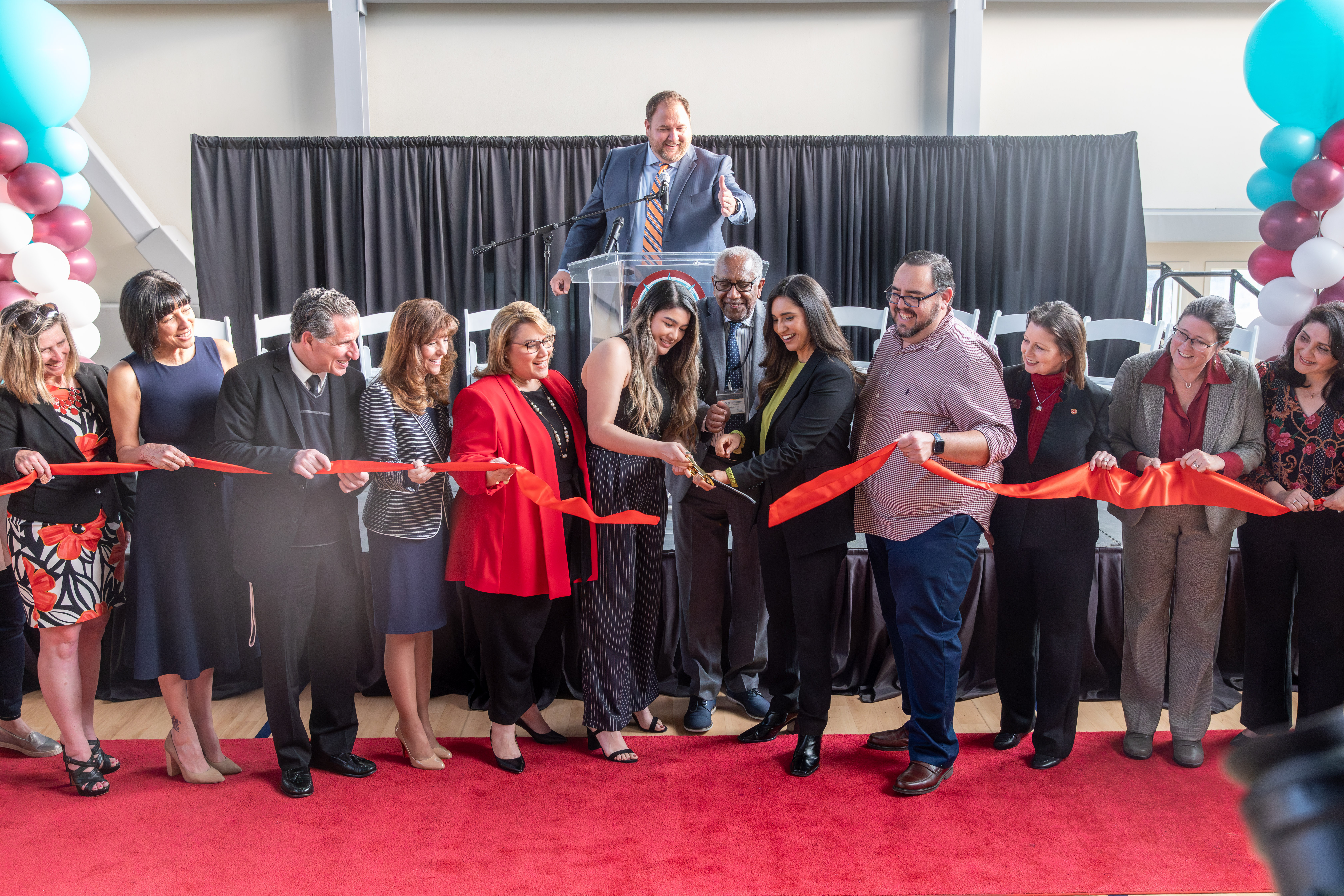 Ribbon cutting ceremony to celebrate the grand opening of the Norco College Center for Child Development and Teacher Preparation