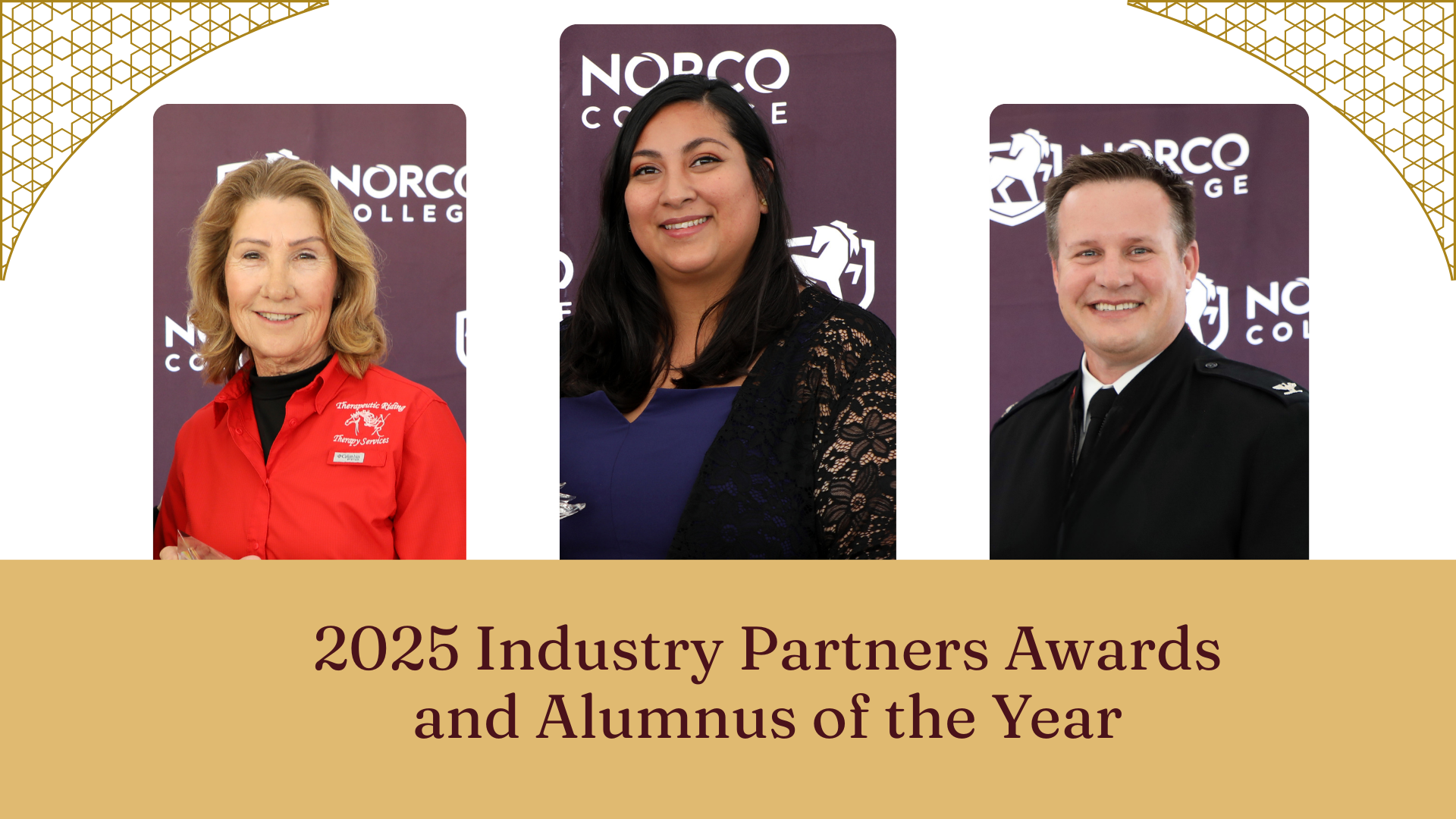 2025 Industry Partners Awards and Alumnus of the Year recipients