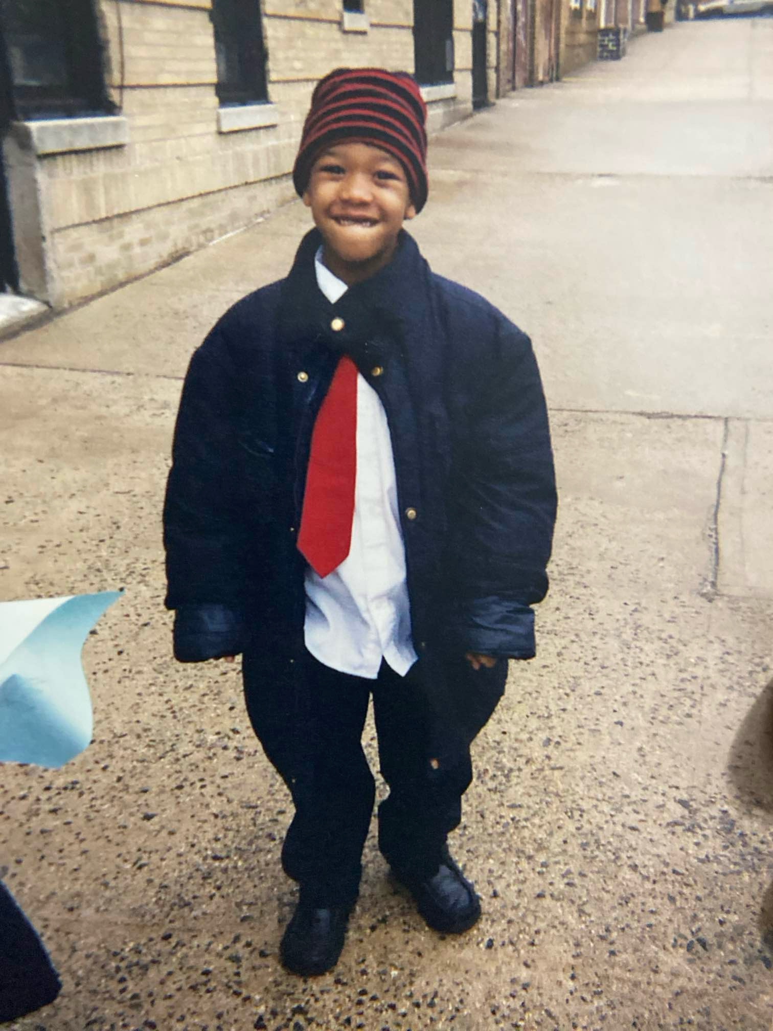 A picture of Nathaniel as a child in the Bronx, NY.  A picture of Nathaniel as a child in the Bronx, NY.