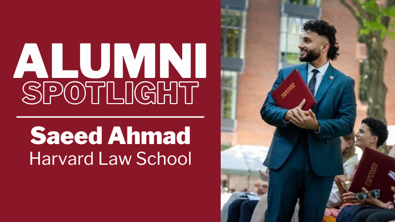 Alumni Spotlight: Saeed Ahmad