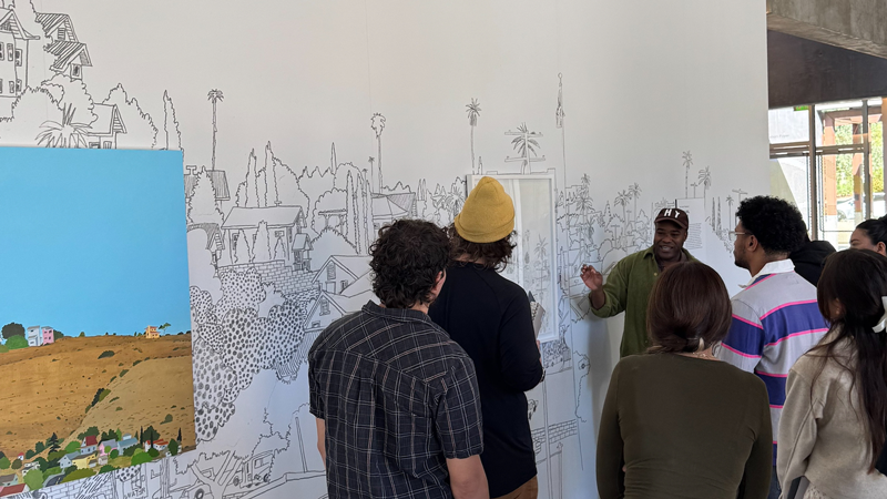 Norco College Art Students Explore Contemporary Drawing and Public Art