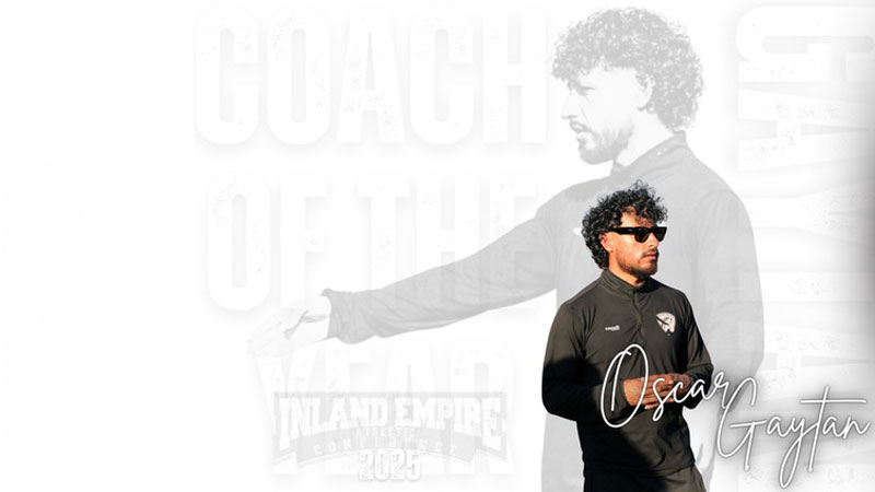 Inland Empire Athletic Coach of the Year: Oscar Gaytan