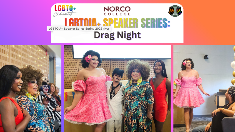 LGBTQIA+ Speaker Series: Drag Night Celebrates Art, Identity, and Community