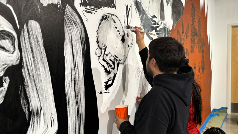 Art in Action: Norco College Students Collaborate with Hugo Crosthwaite on Upcoming Exhibition