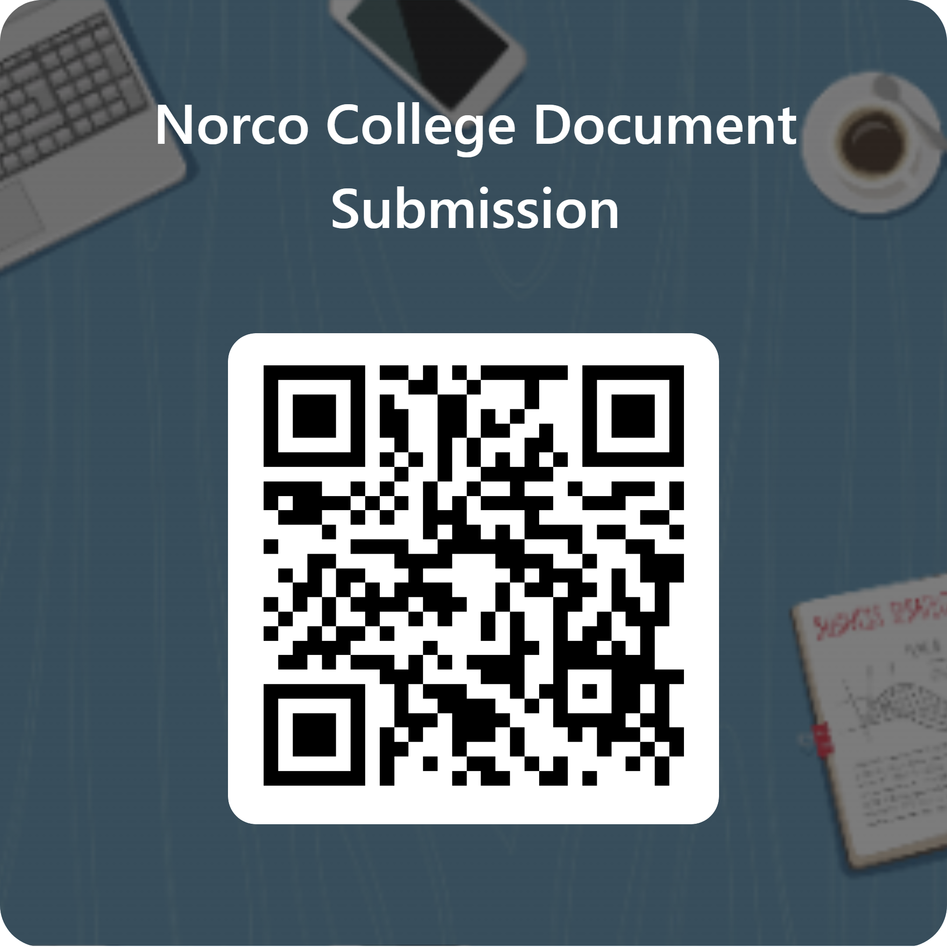 Document Submission Form QR code Document Submission Form