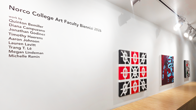 Art Faculty Biennial 2026 Exhibition Showcases Faculty Artistic Work