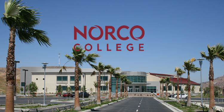 Norco College Campus with logo Norco College Campus with logo