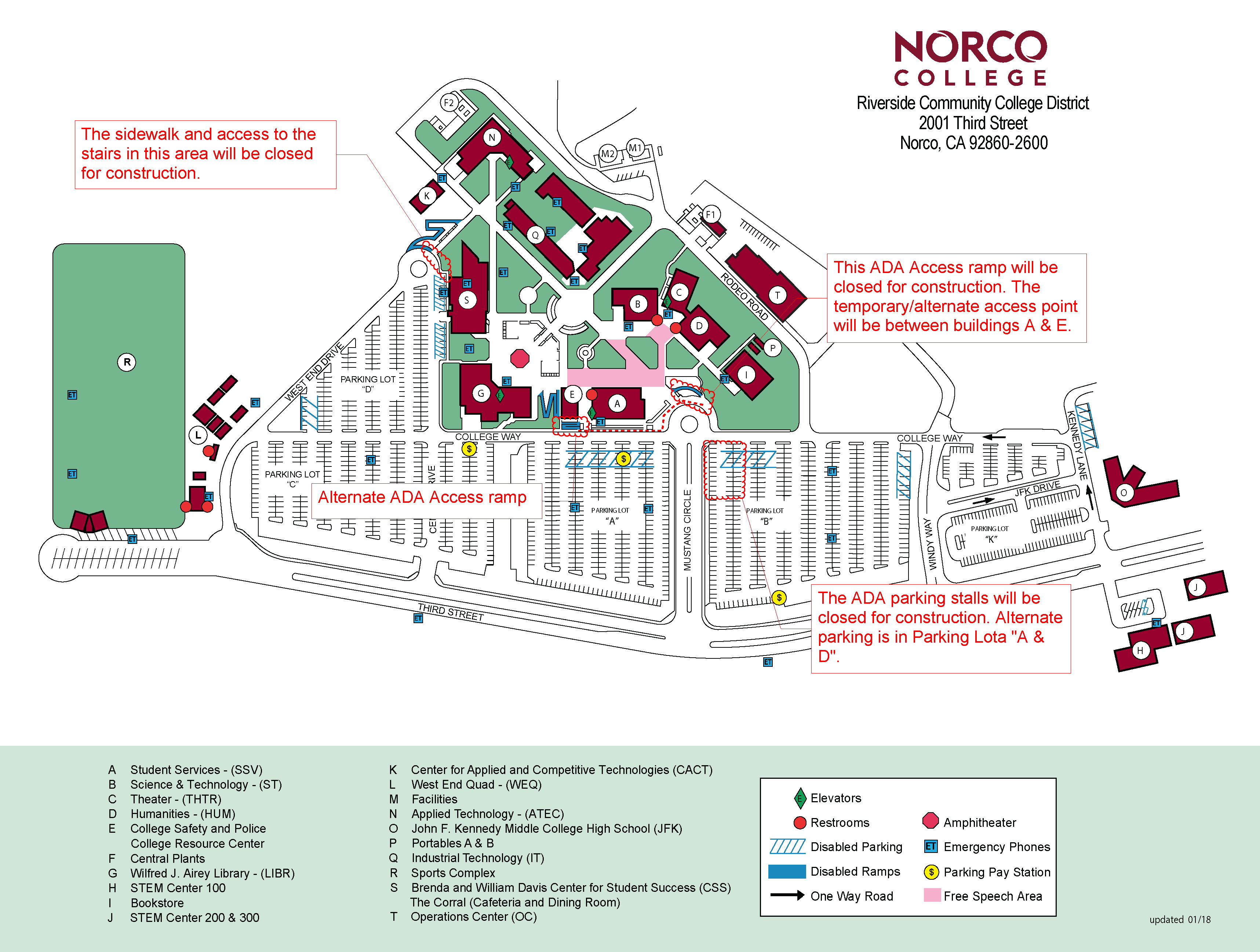 A D A Access Point Map