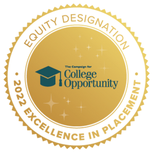 2022 Excellence in Placement Equity Seal 2022 Excellence in Placement Equity Seal