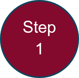 How to Enroll Step 1 circle