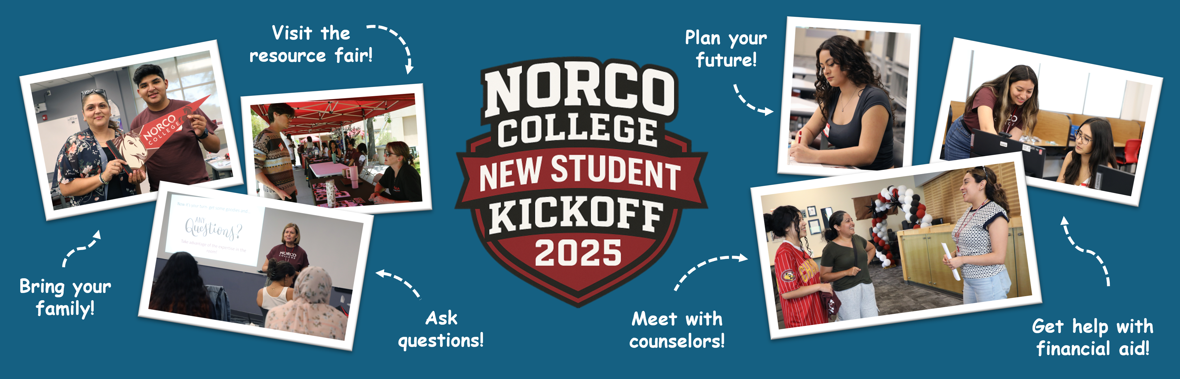 Banner image of Norco College Kickoff event photos