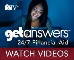 get Answers 24/7 Financial Aid