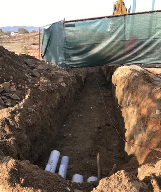 Non-compliant conduit replacement