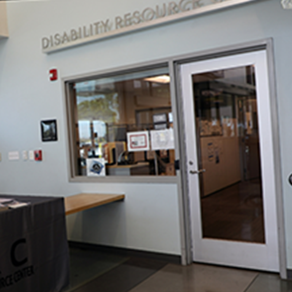 Disability Resource Center (DRC) Front of Disability Resource Center office
