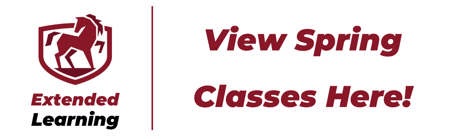 Noncredit Courses Spring 2023 Classes banner