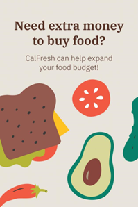 CalFresh postcard front