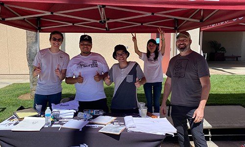 Sketch Club at Club Rush Fall 2023